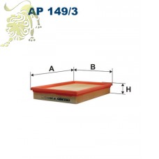 AP149/3 FILTRON Фильтр воздушный SKODA, VW (AP13093)